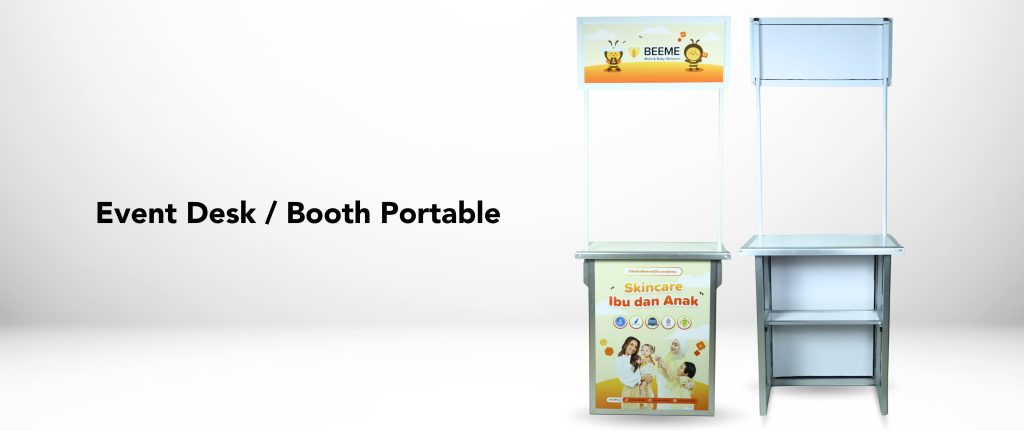 Event Desk atau Booth Portable